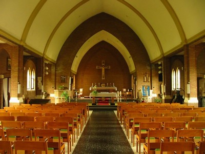 Interieur Kerk Erpekom